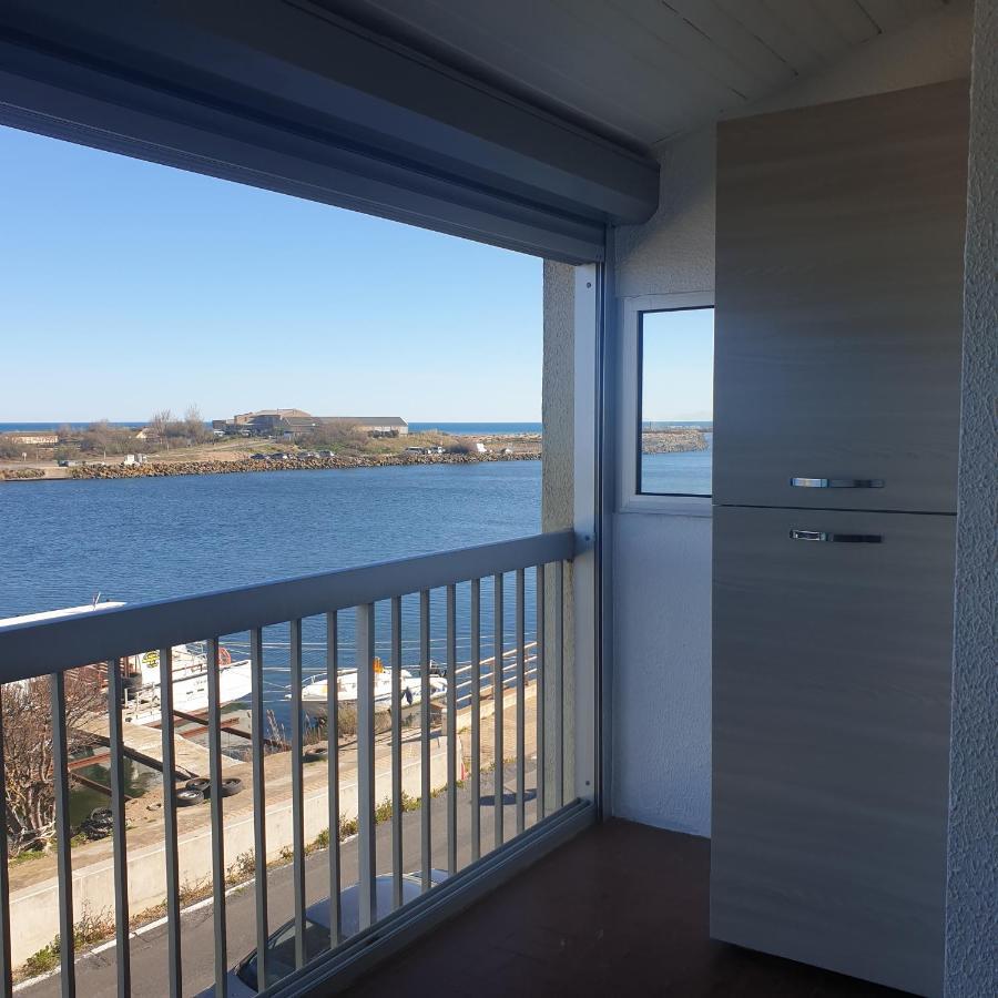 Studio Vue Mer Les Flots Bleus Valras-Plage Exteriér fotografie